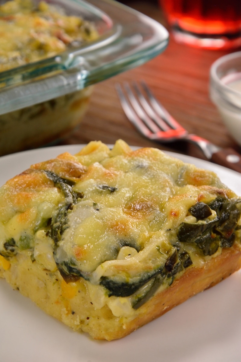 Pan De Elote Con Rajas Poblanas