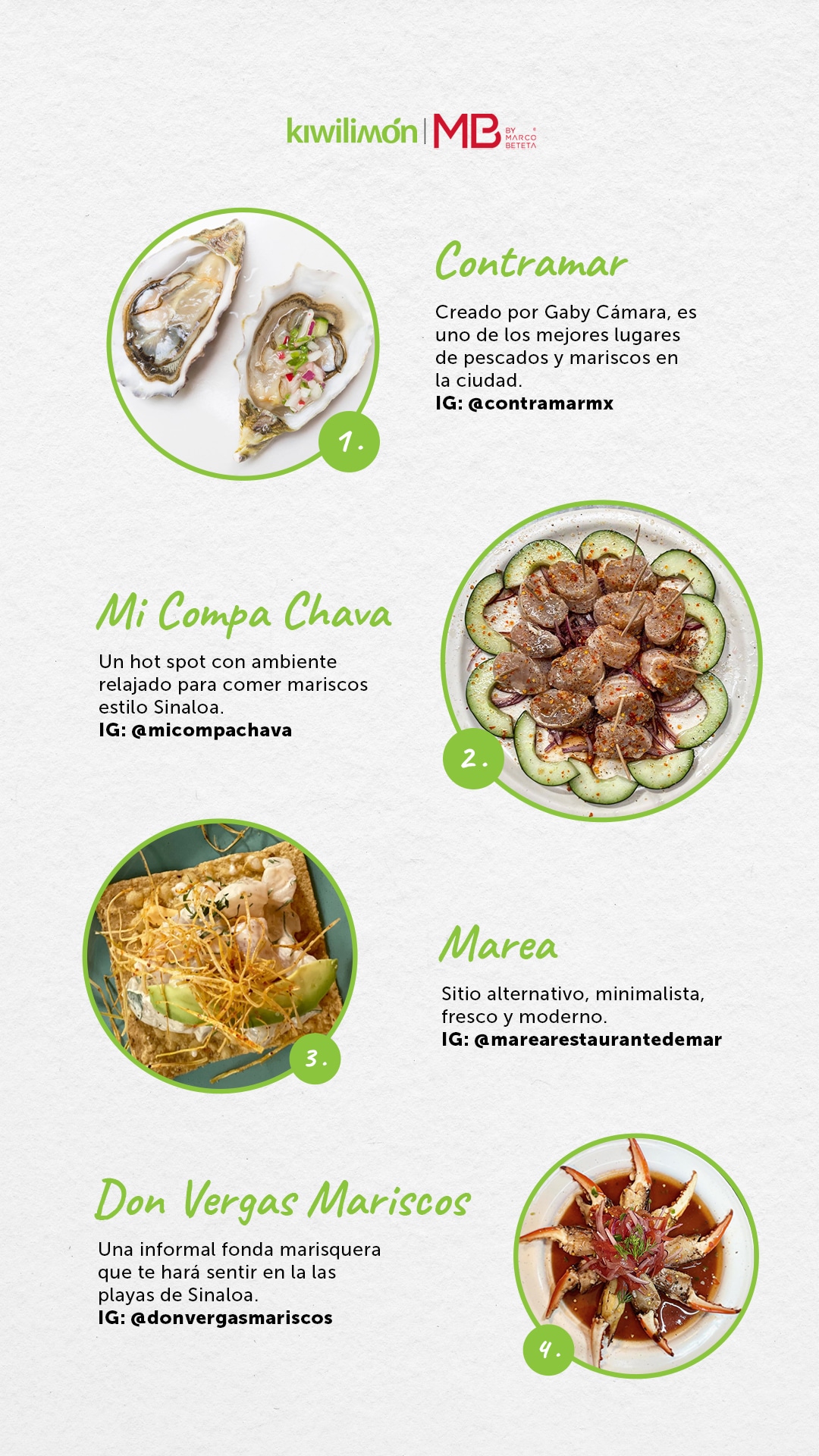 4 restaurantes en la CDMX para comer mariscos