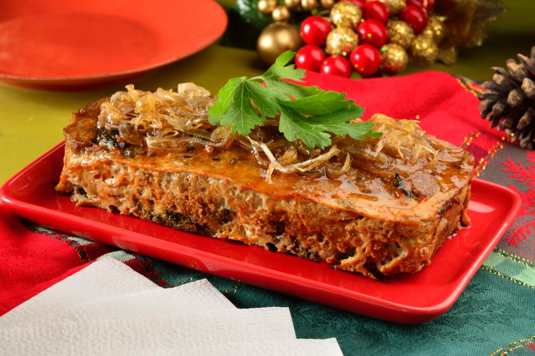 Pastel de Carne para Navidad