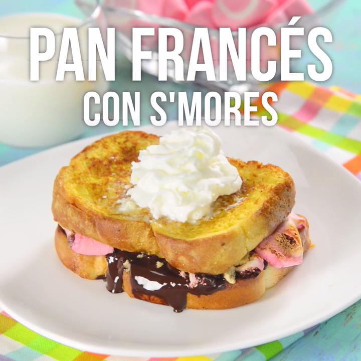 Pan Francés con S'mores
