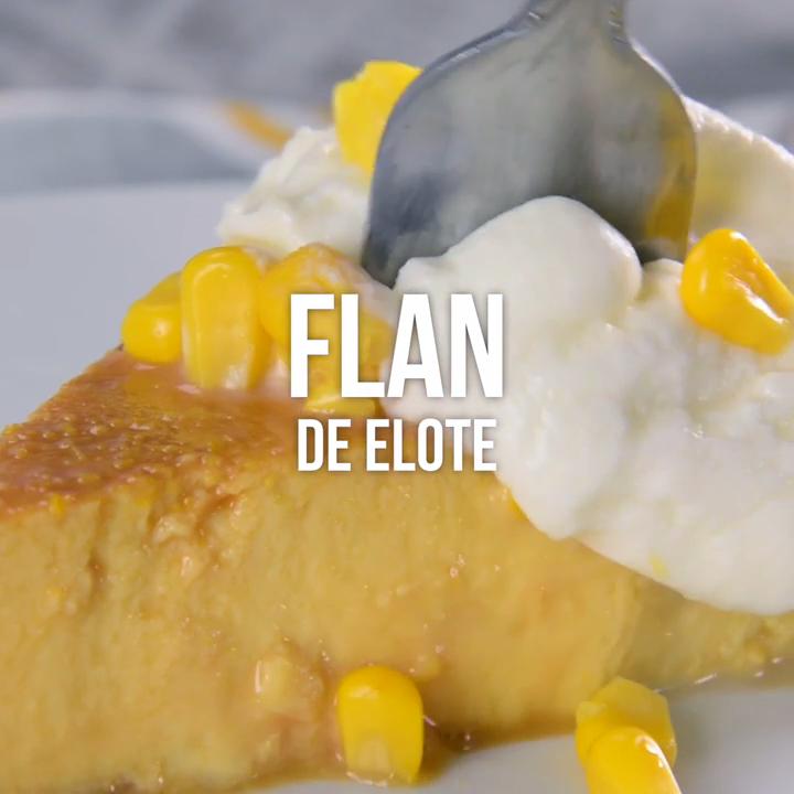 Flan de Elote