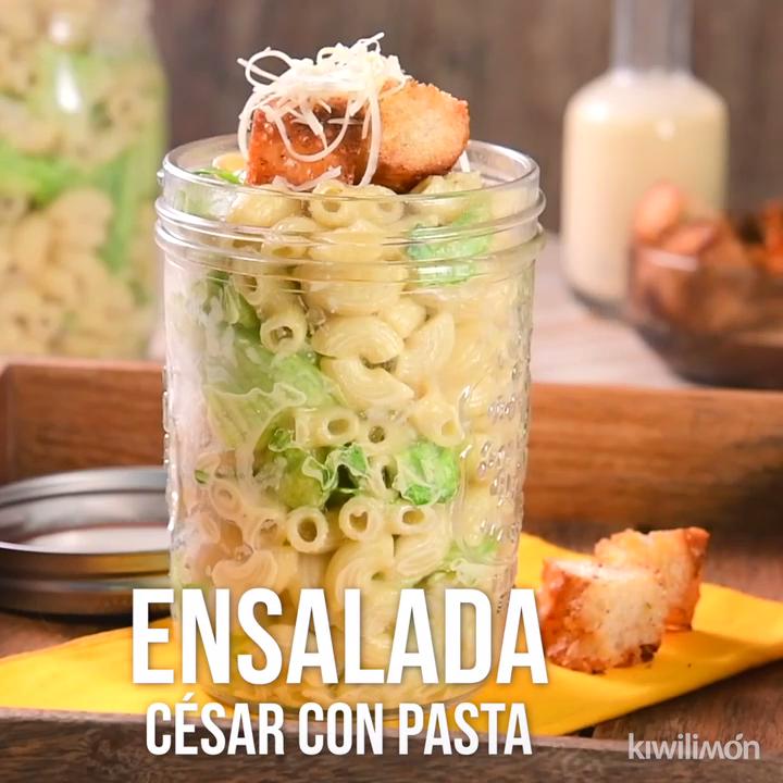 Ensalada César con Pasta