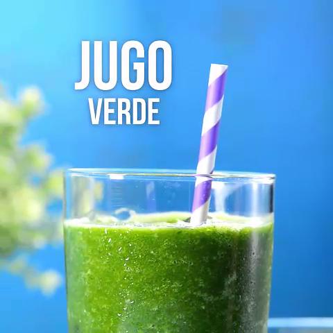 Jugo Verde para quemar grasa