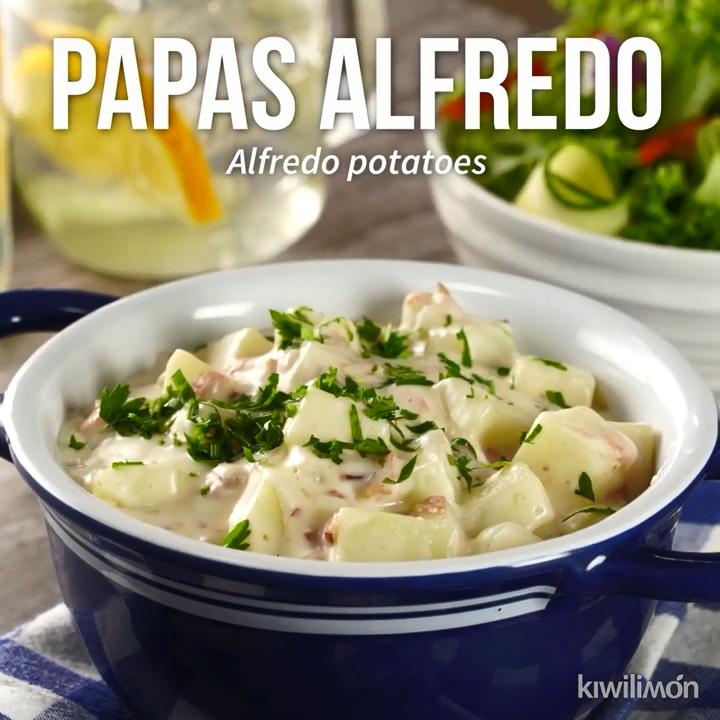 Papas Alfredo