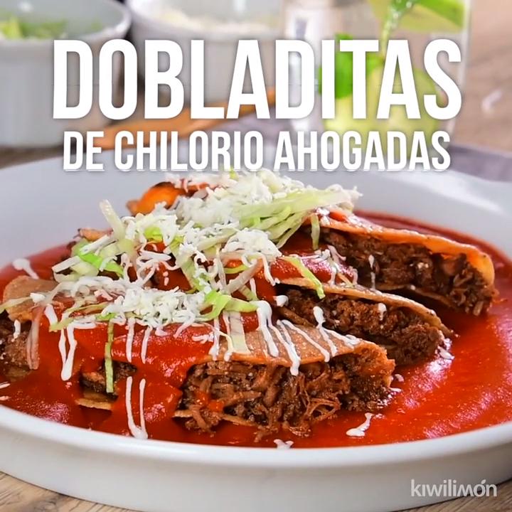 Dobladitas de Chilorio Ahogadas