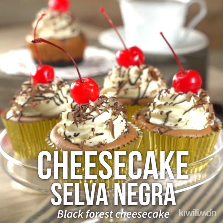 Mini Cheesecake Selva Negra