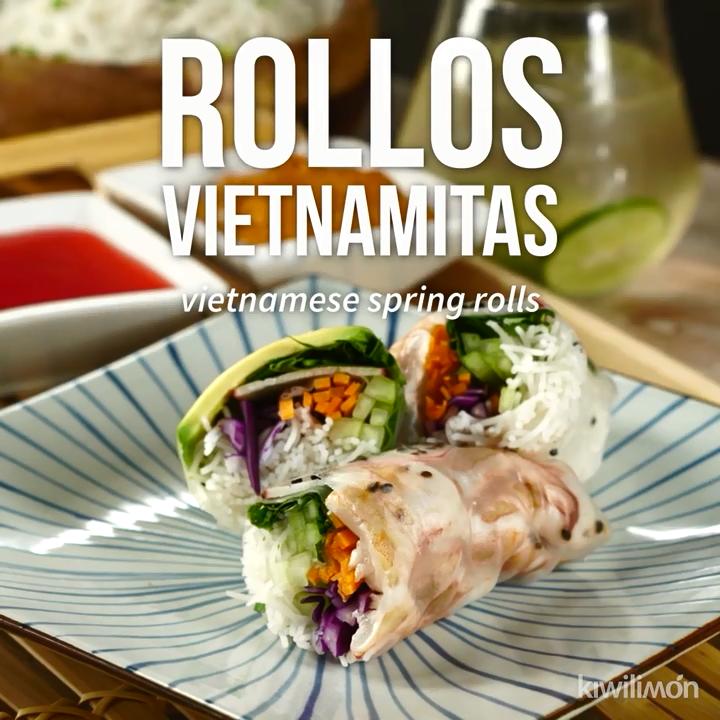 Deliciosos Rollos Vietnamitas