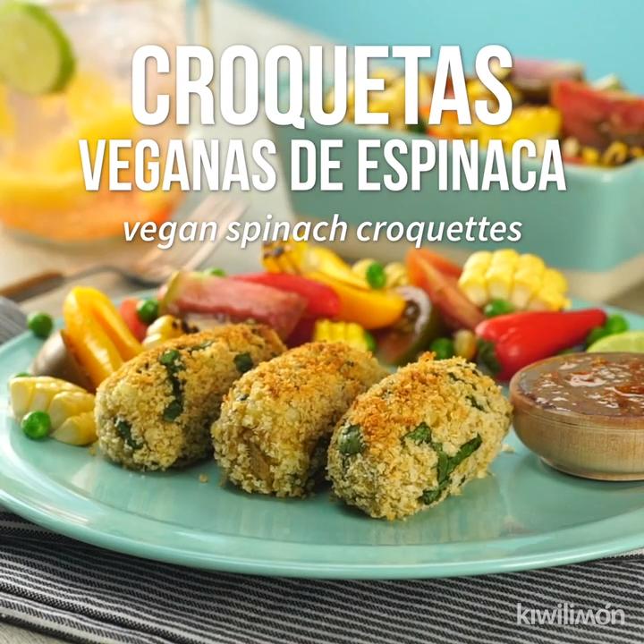 Croquetas Veganas de Espinaca