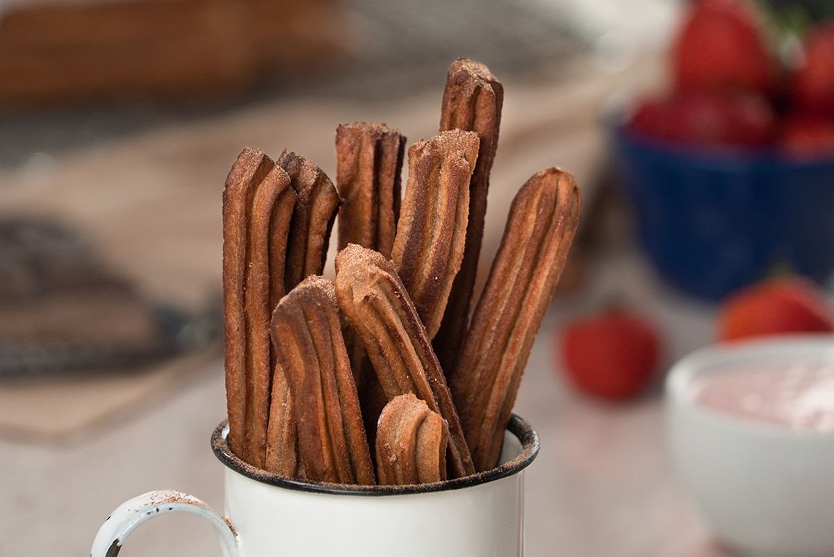 Churros de Chocolate de Mesa