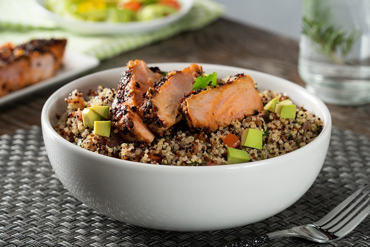 Quinoa a la Mexicana con Atún