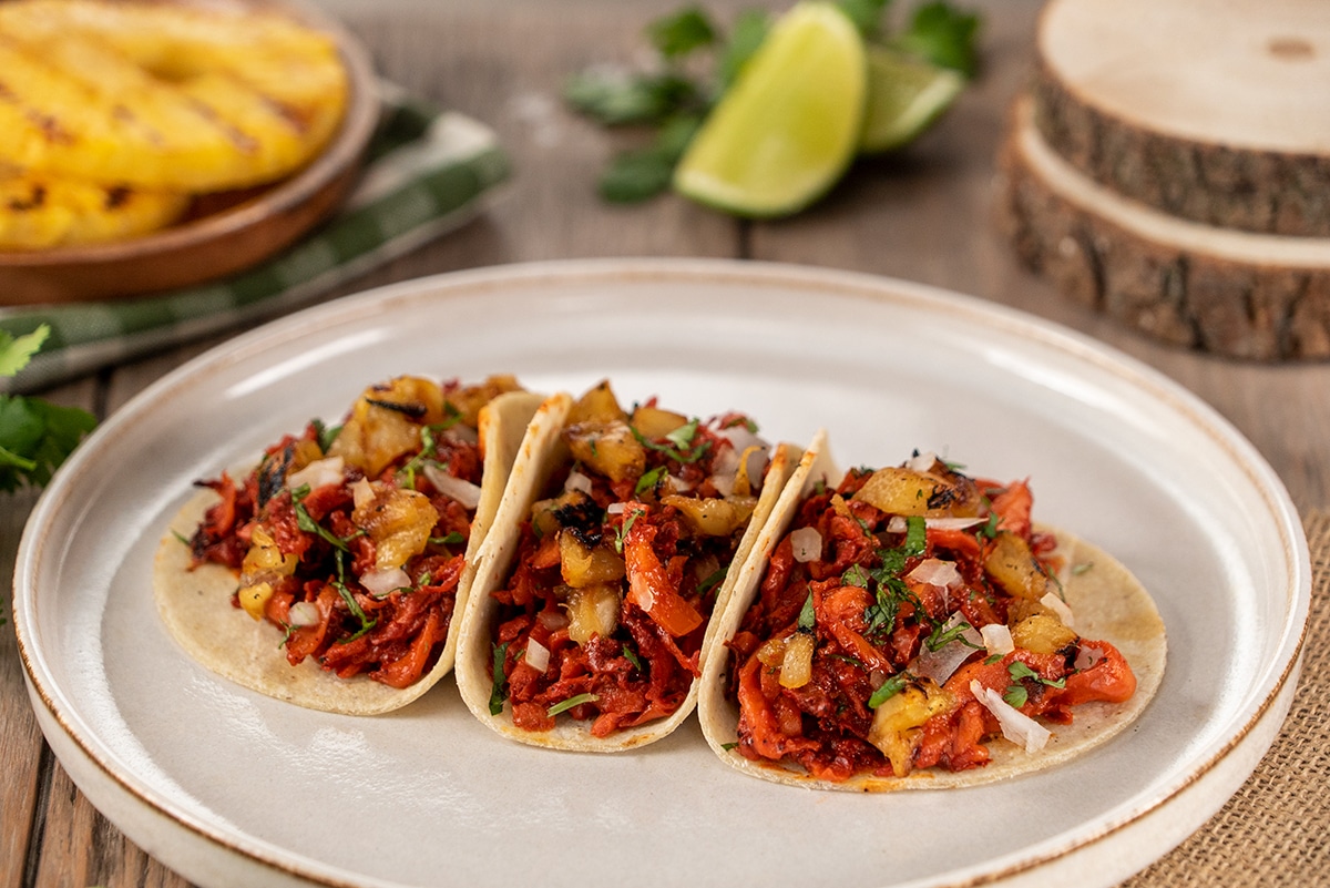 Tacos de Setas al Pastor