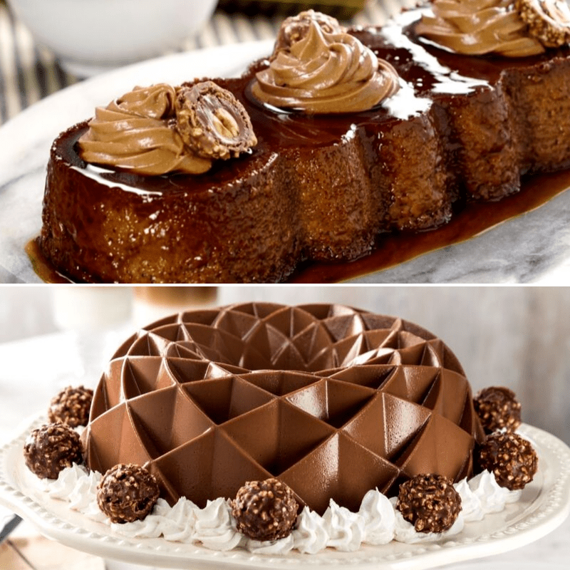 Desserts with Chocolate Ferrero