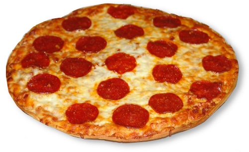 Pizza De Pepperoni Casera