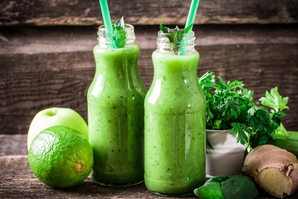 Receta De Jugo Verde Para Quemar Grasa 7124