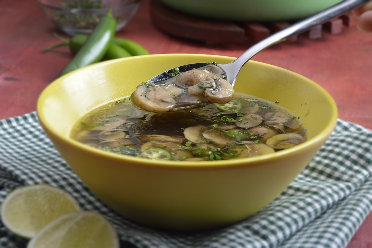 Sopa De Championes Sopa de Champiñones de la Marquesa