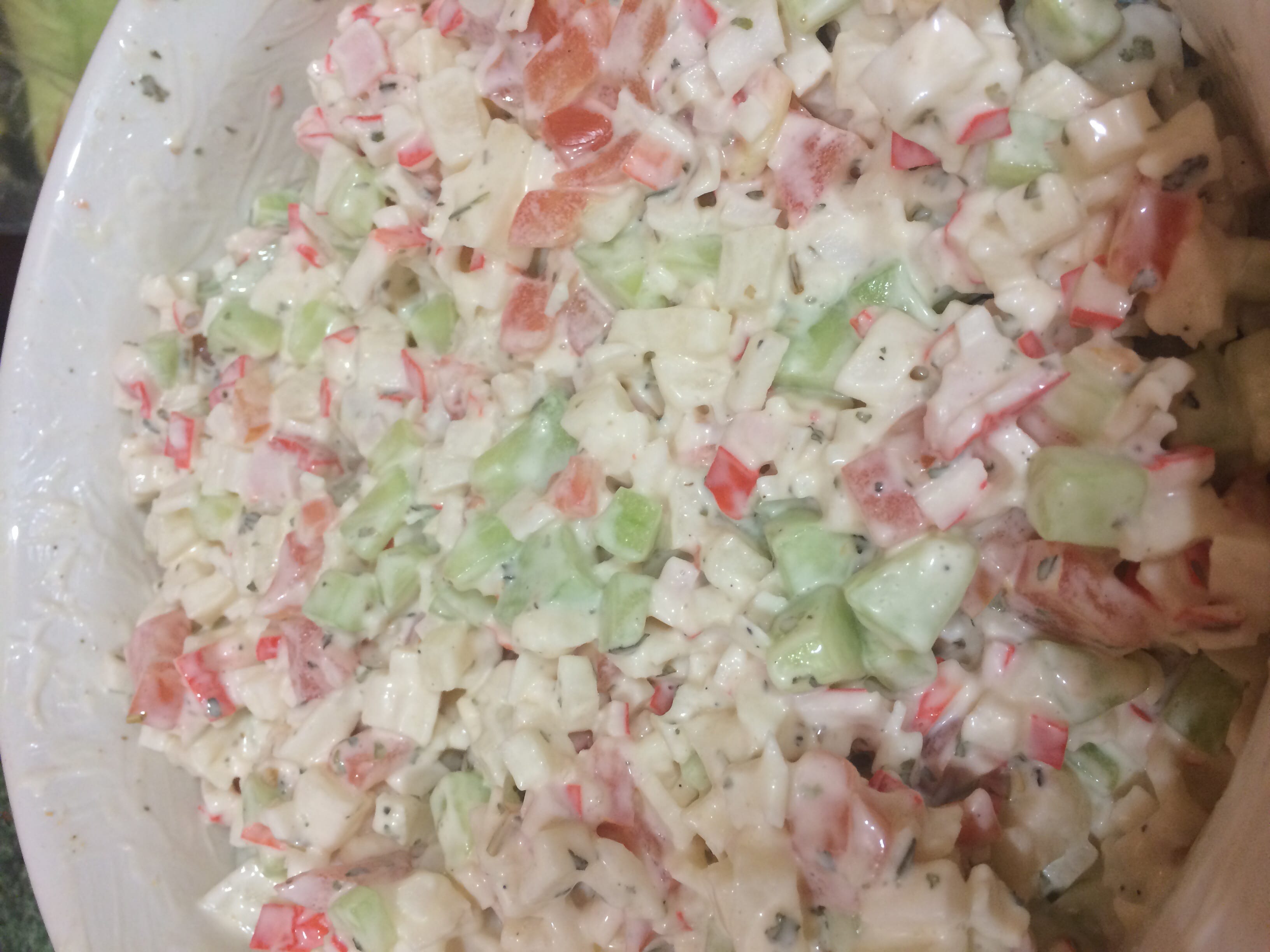 Ensalada de Surimi Fácil