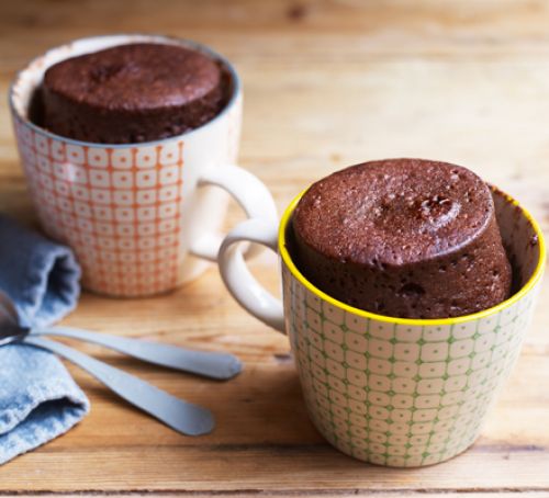 Mug cake / chocolate cake in microwave