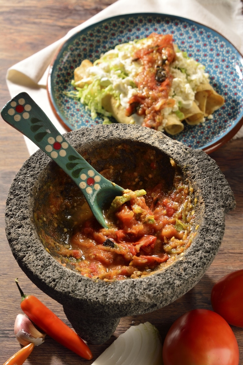 Salsa Roja Molcajeteada 5775