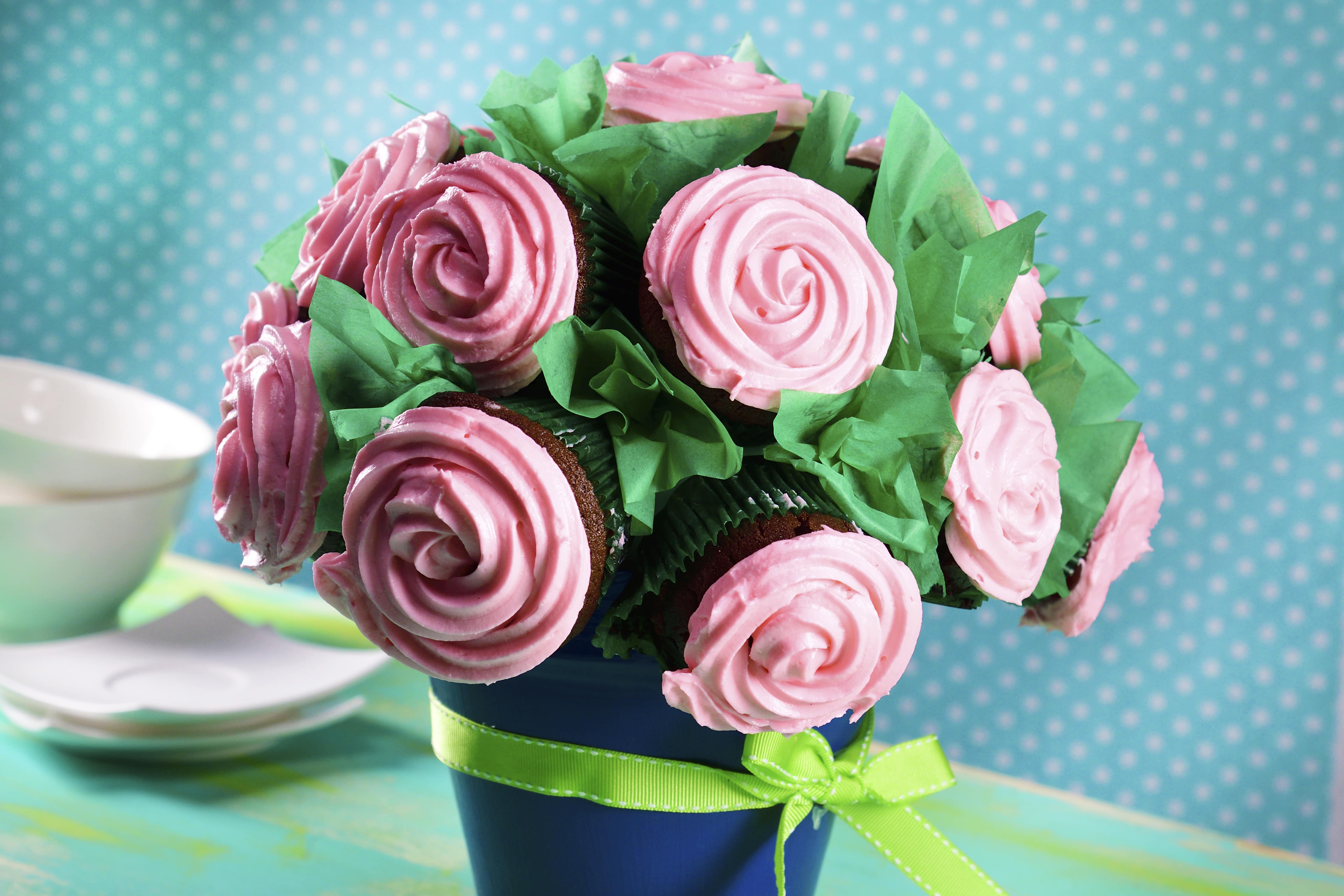 Cupcakes Rosa Bouquet