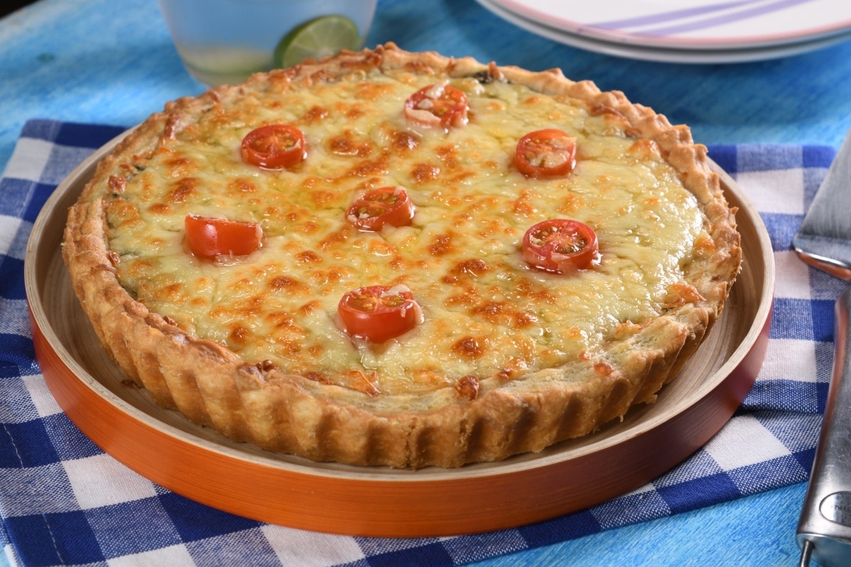 Tuna Quiche with Easy Puff Pastry