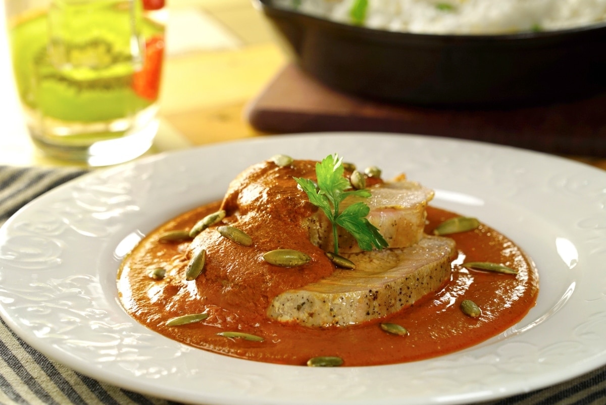 Receta De Pipian Rojo Con Carne De Puerco Noticias de Carne