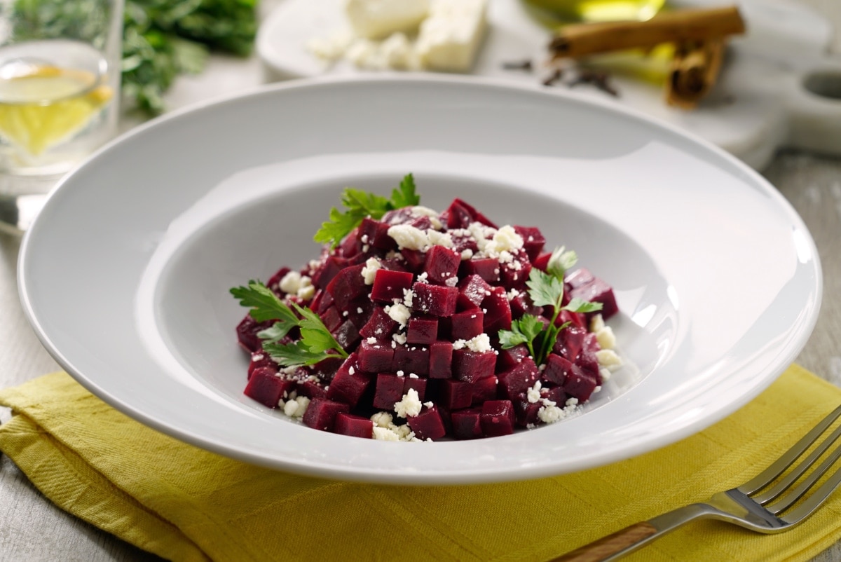 Ensalada De Betabel Y Queso Feta