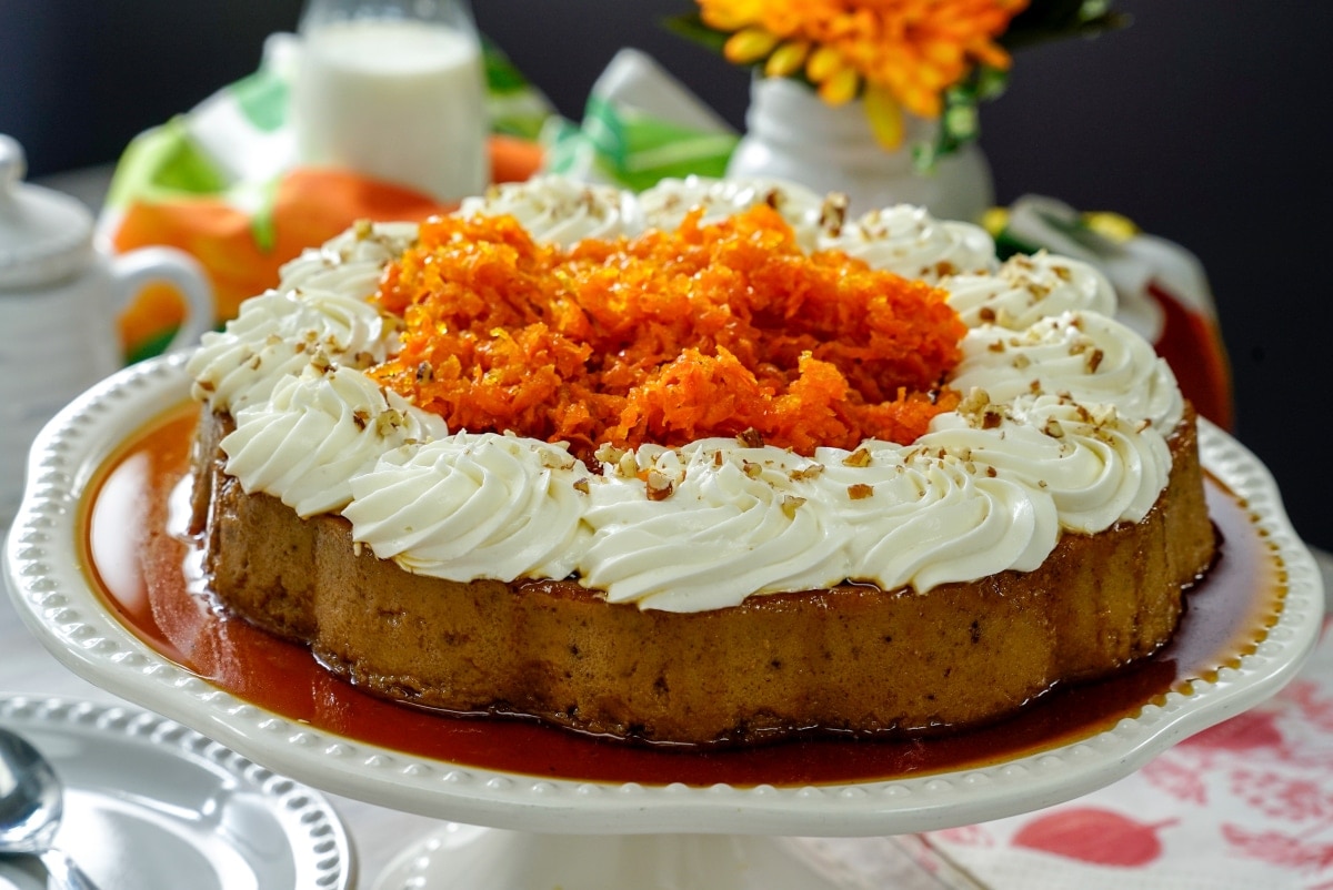 Carrot Cake Flan