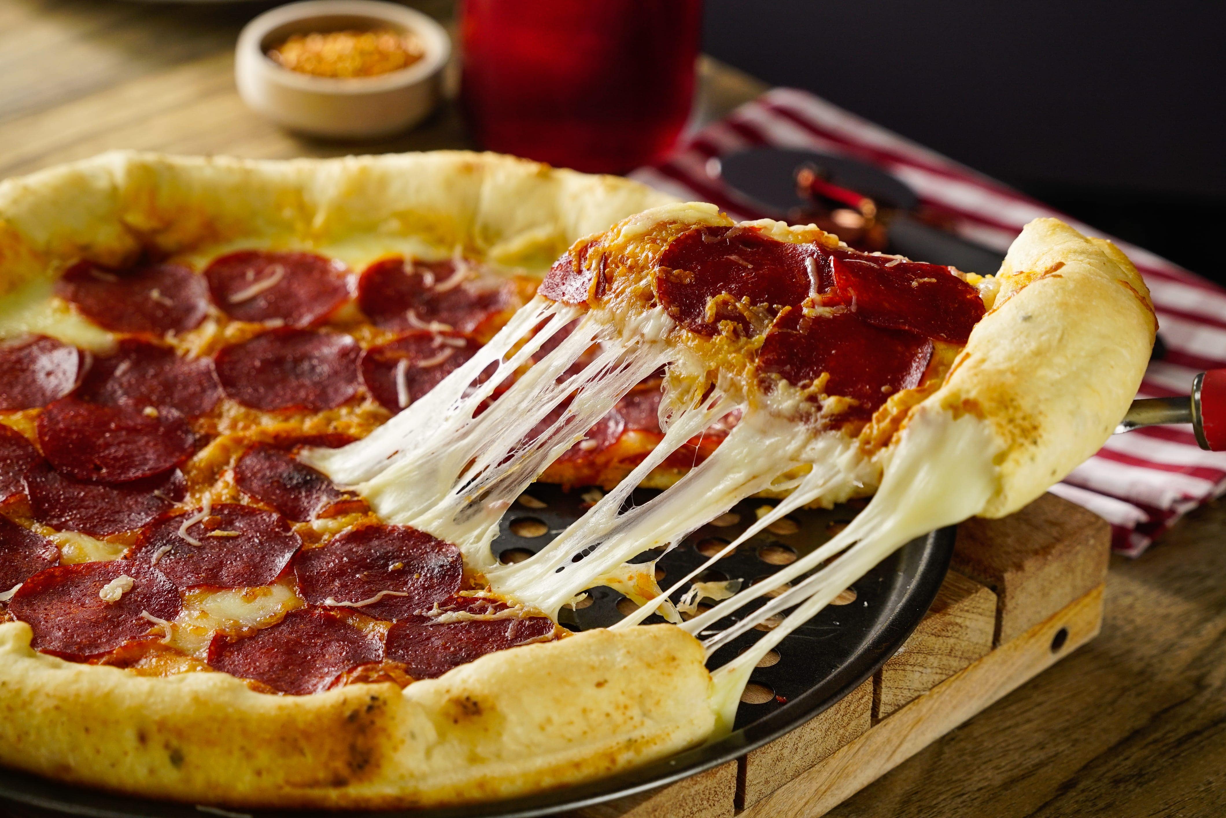 Pizza Con Queso En La Orilla En Ingles Pixmob