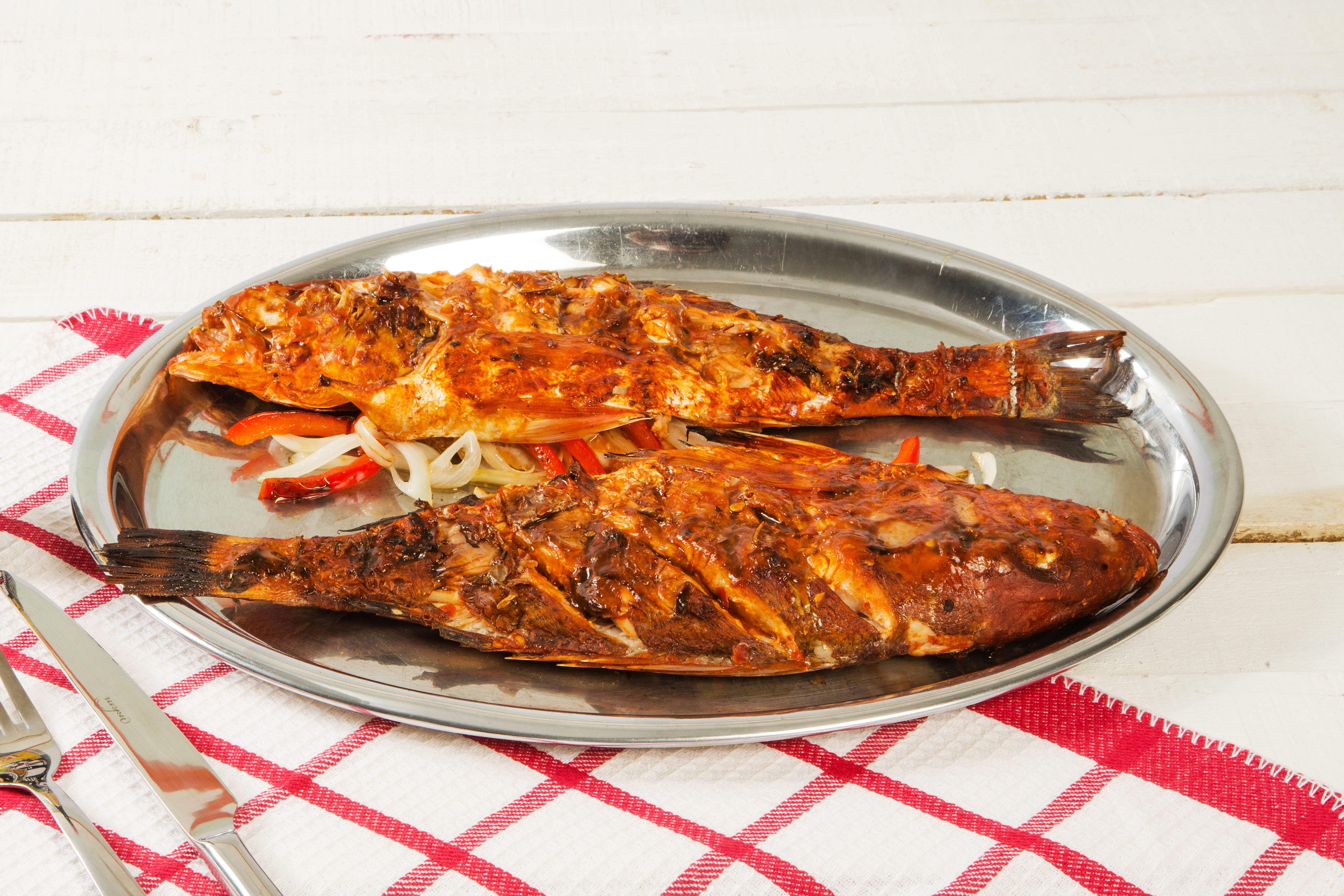 Grilled Zarandeado Fish