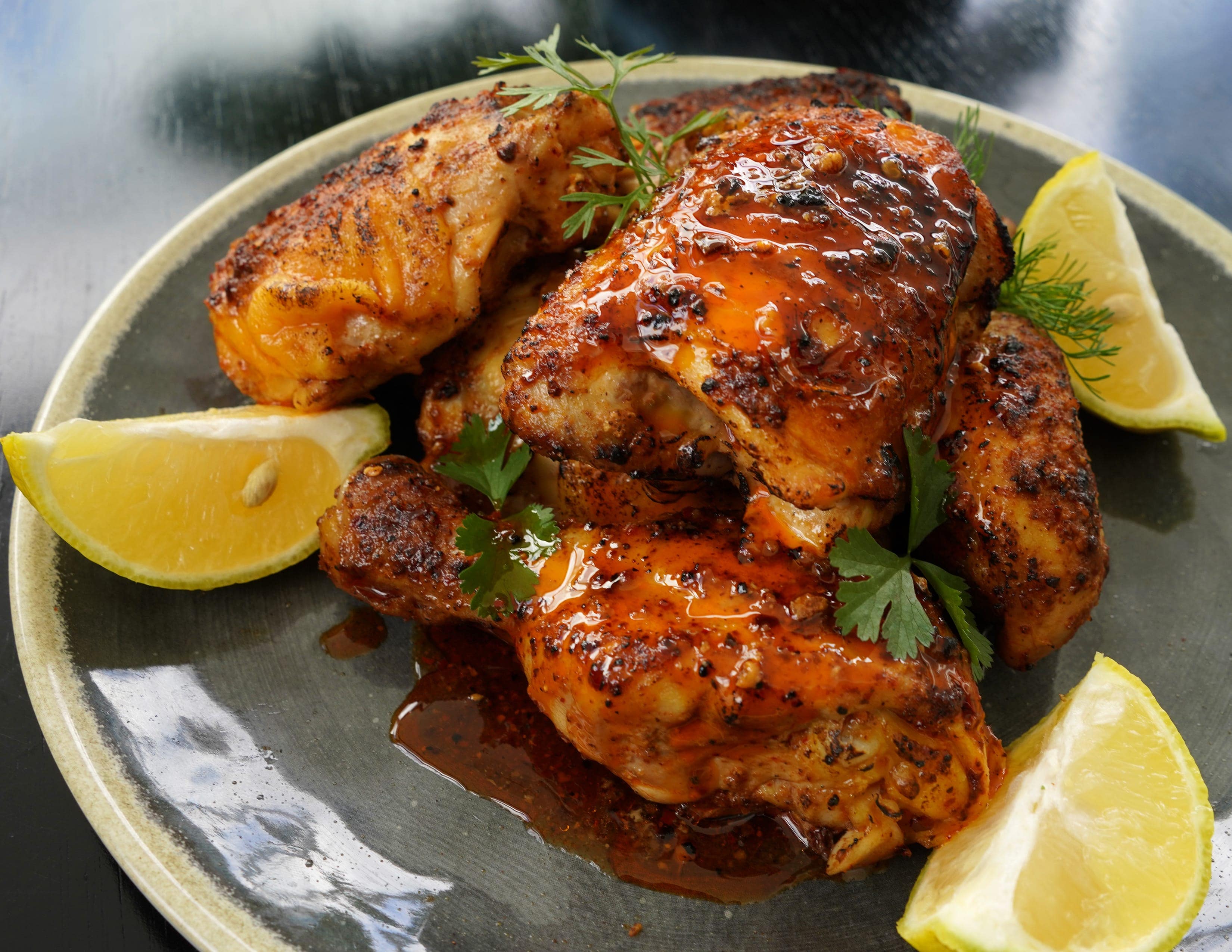 Pollo Rostizado en Salsa Macha