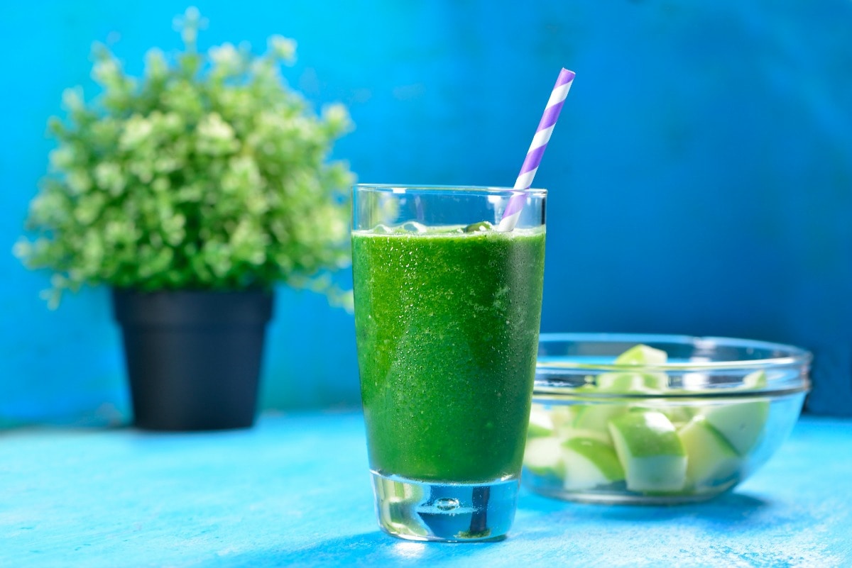 Receta del jugo verde para quemar grasa