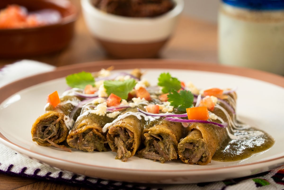 14 formas distintas de preparar tacos dorados