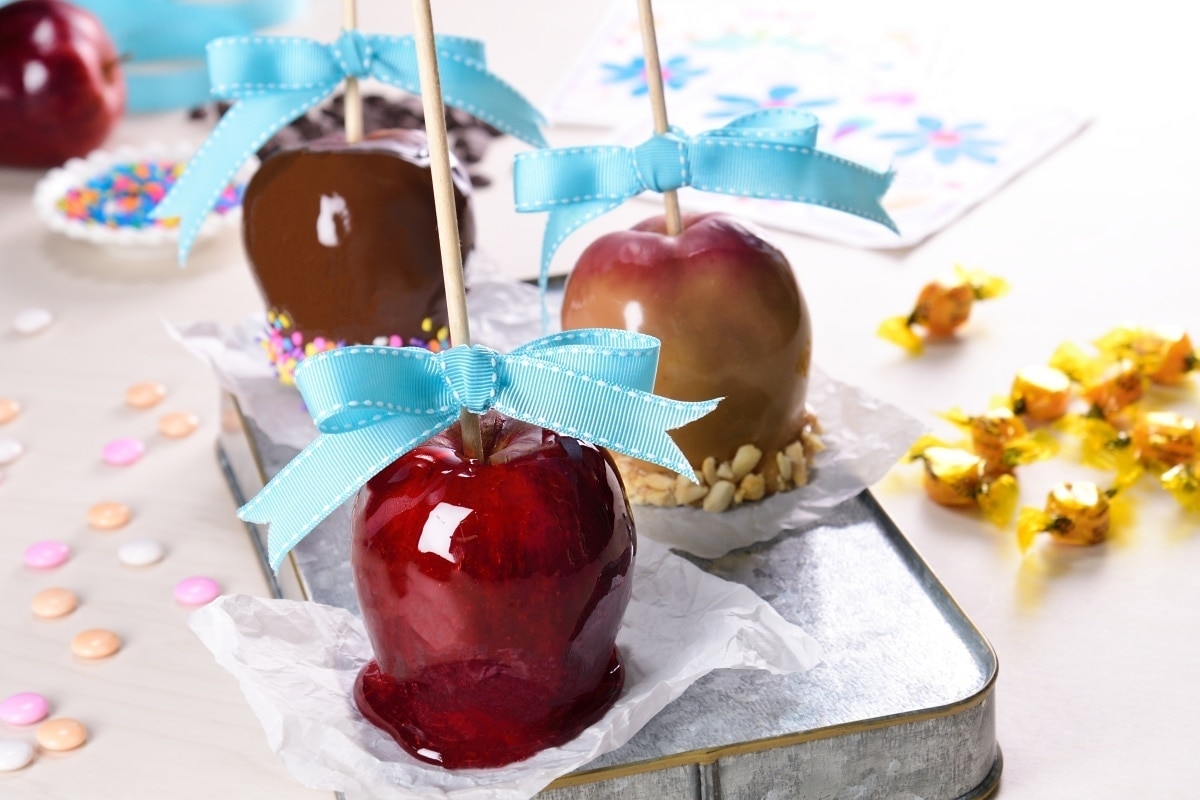 7 deliciosas formas de hacer manzanas cubiertas