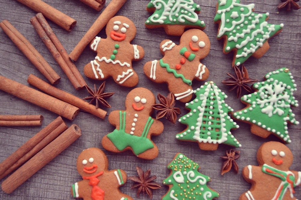 7 galletas de jengibre para Navidad